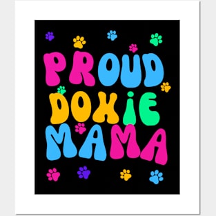 Proud Doxie Mama Posters and Art